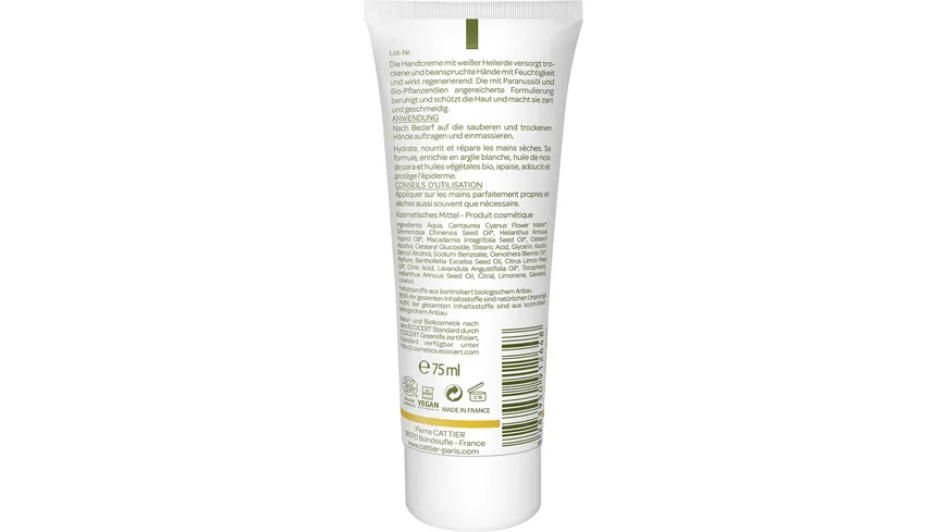 CATTIER Handcreme Heilerde 75 ml