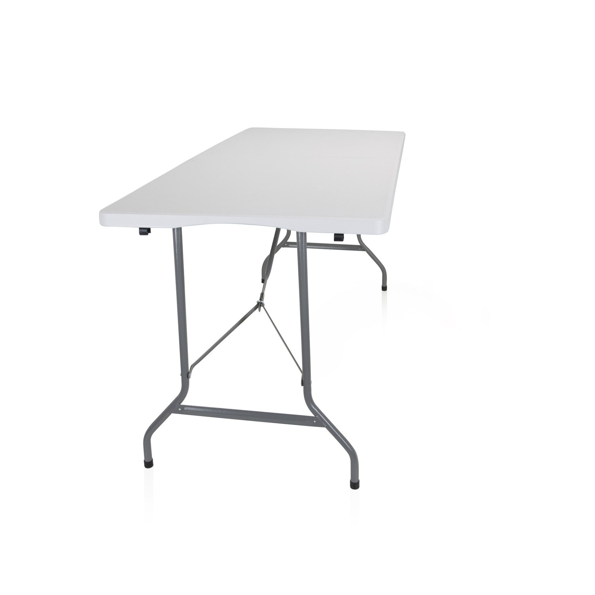 hjh OFFICE Klapptisch Klapptisch EASY UP MULTI II Metall, Kunststoff (1 St), Campingtisch, klappbar, mit Griff
