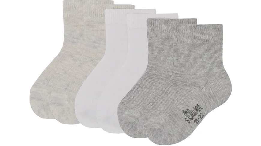 s.Oliver Babysocken Organic Cotton 3er Pack fog mix