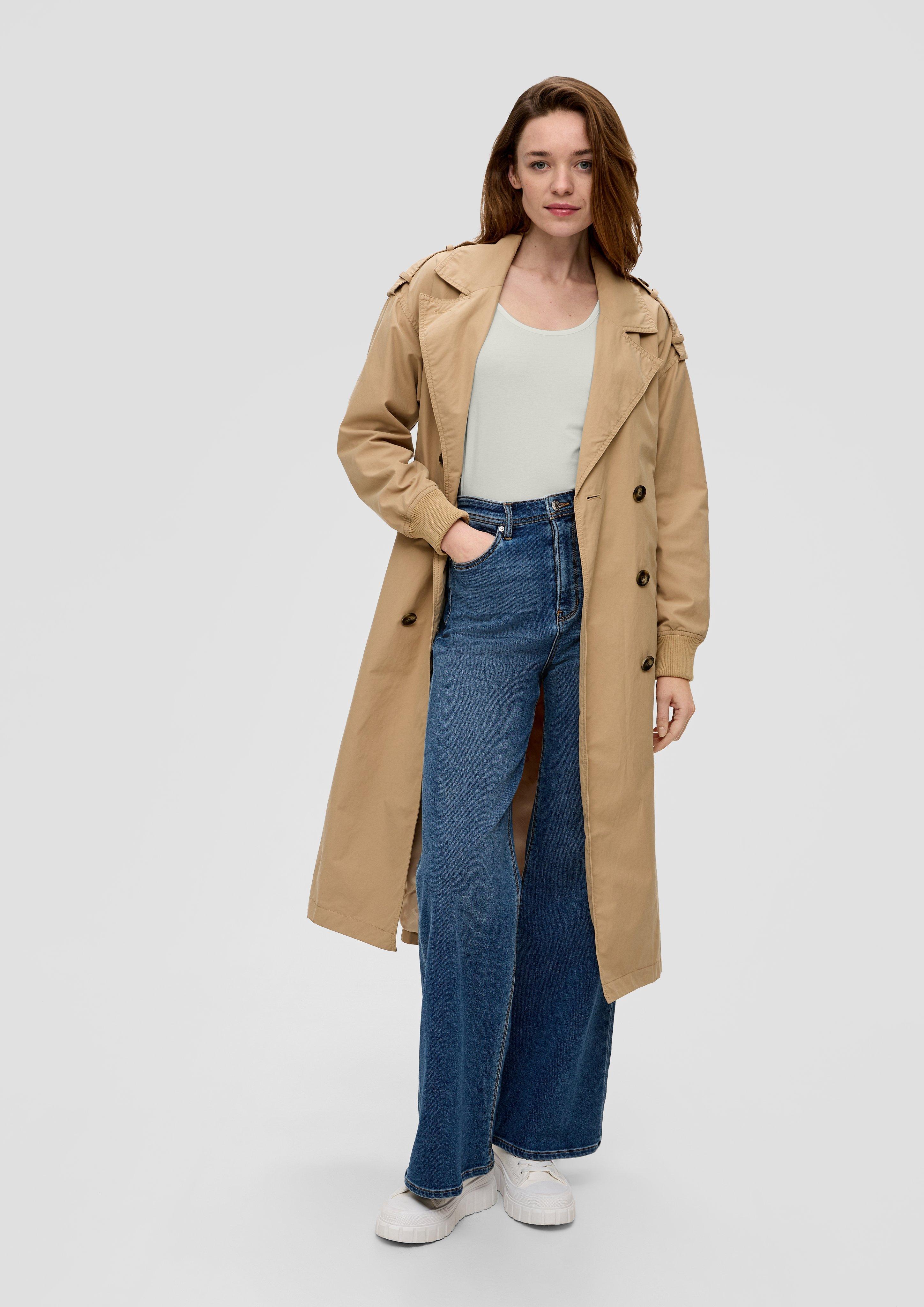 Langarmshirt mit tiefem Rundhalsausschnitt  2141909-0210