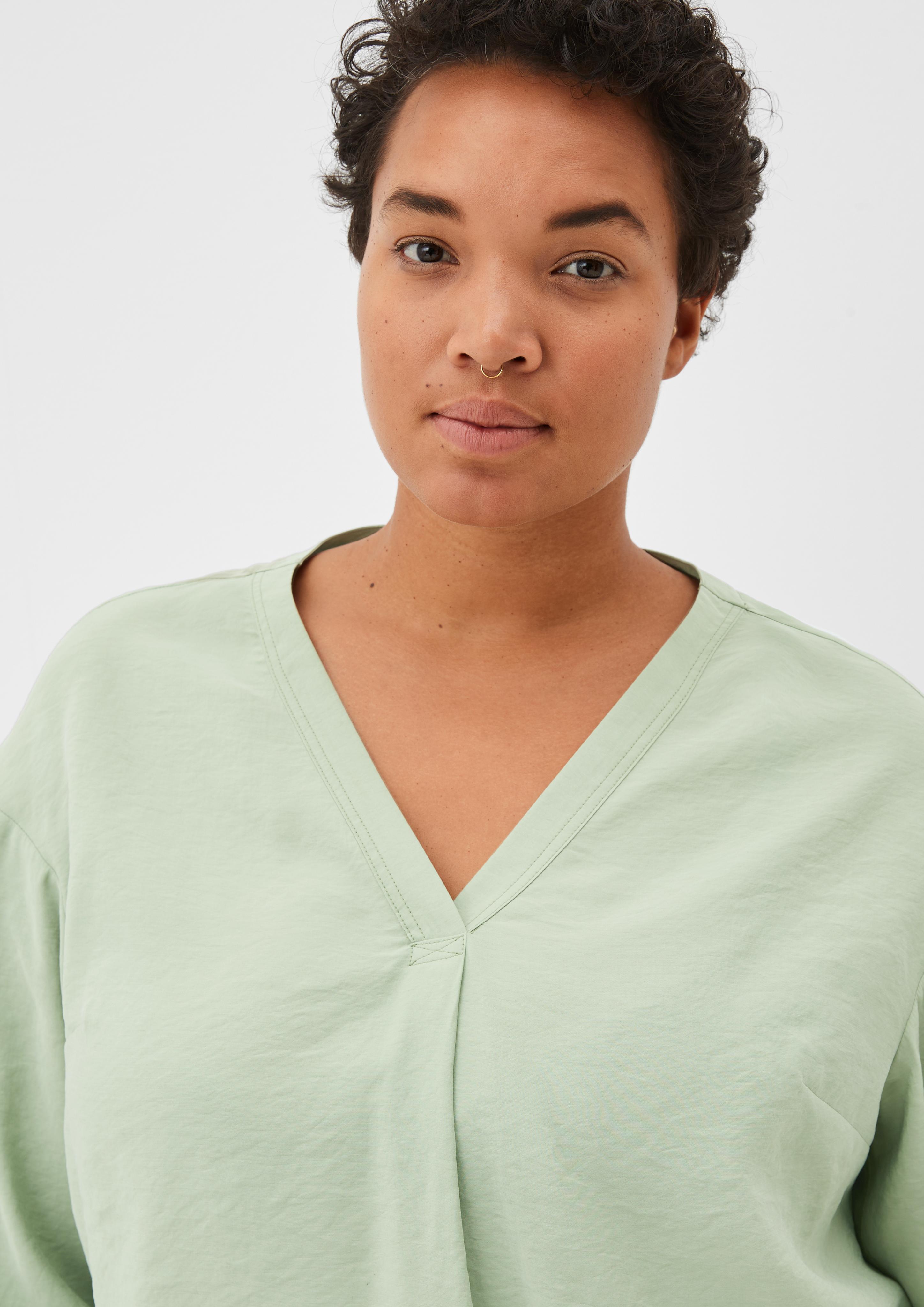 Bluse in Crinkle-Optik  2126497-7365