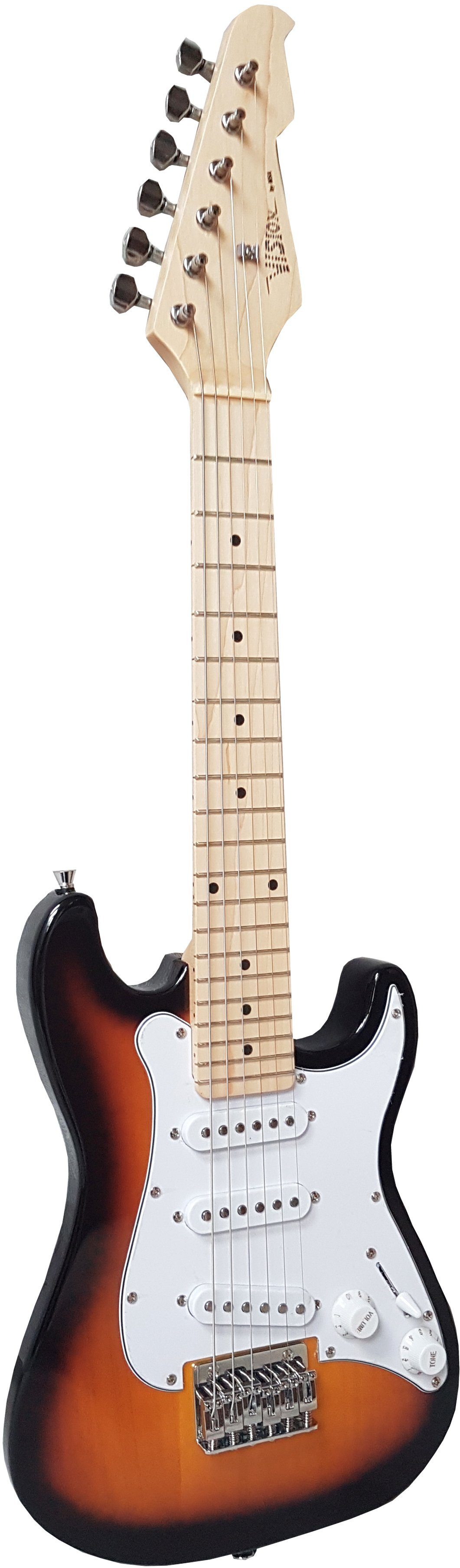 MSA Kindergitarre E-Gitarre 1/4 im Set mit Verstärker und Piks