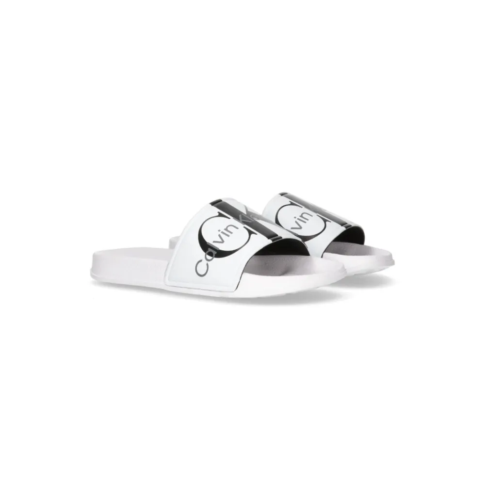 Calvin Klein Badesandale V3X0-80924-1172100 / weiss