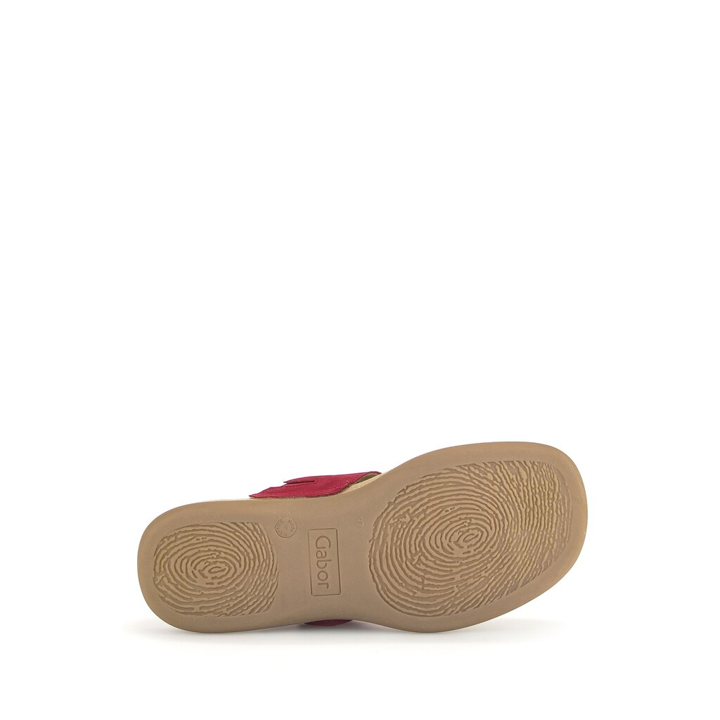 Gabor fashion Zehentrenner rot