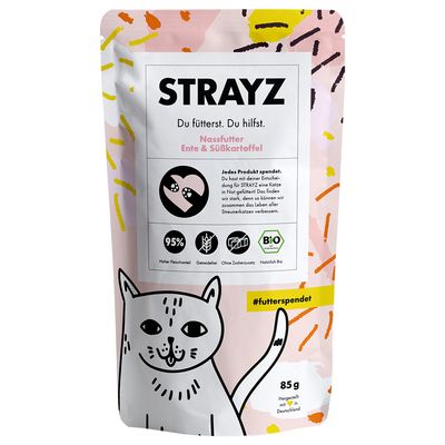 STRAYZ BIO Pouch 6 x 85 g