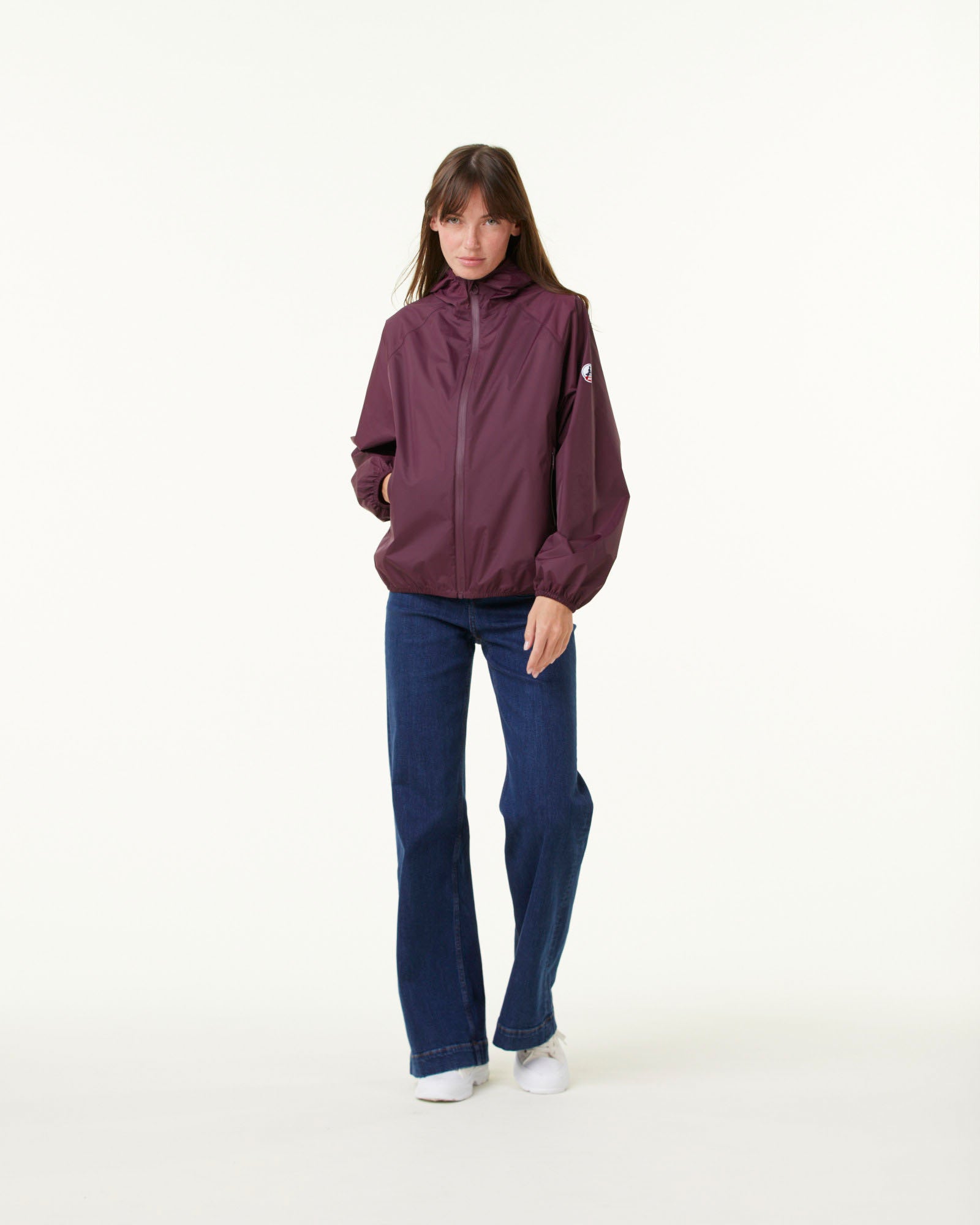 Imperméable paquetable Aubergine Singapore