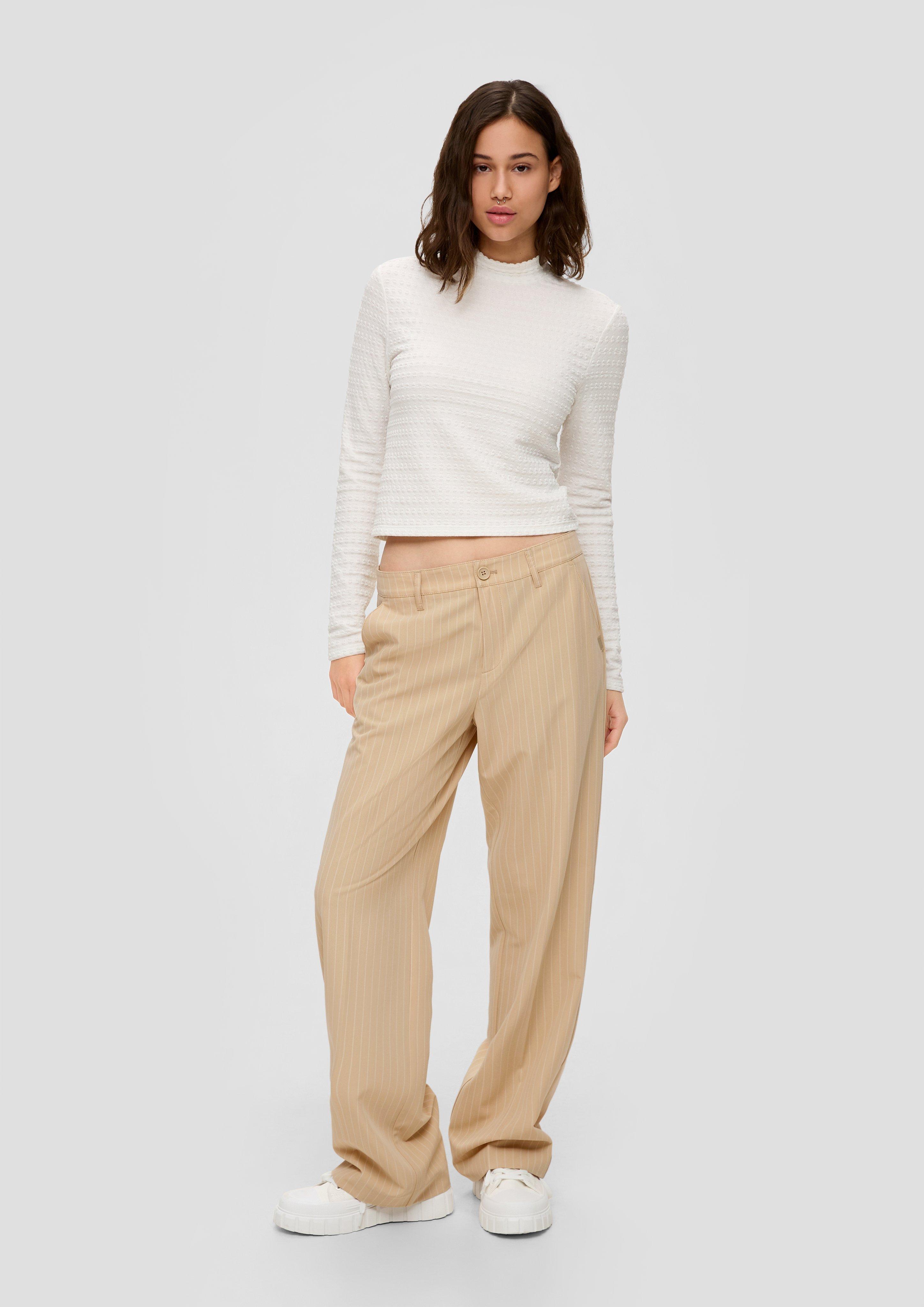 Regular: Wide Leg-Pants mit Nadelstreifen  2140827-81J0