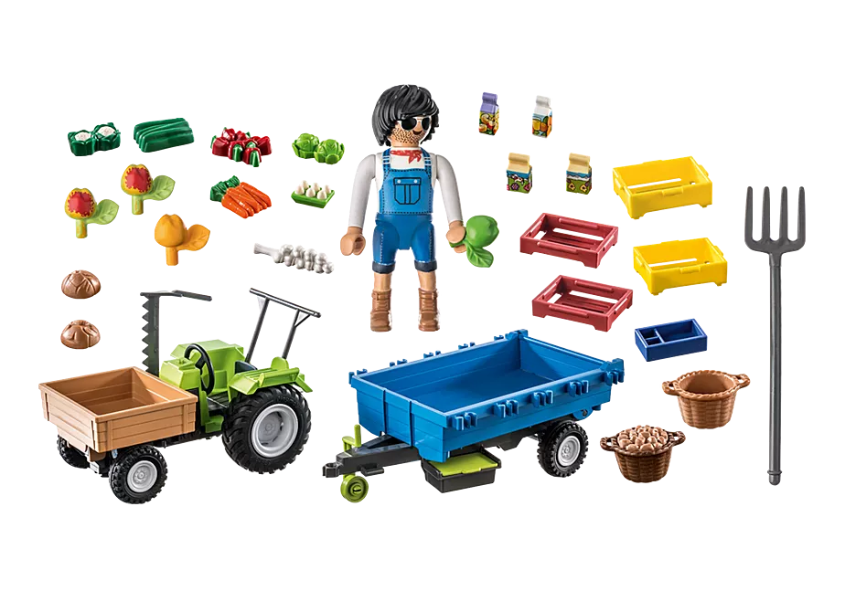 Traktor mit H&auml;nger