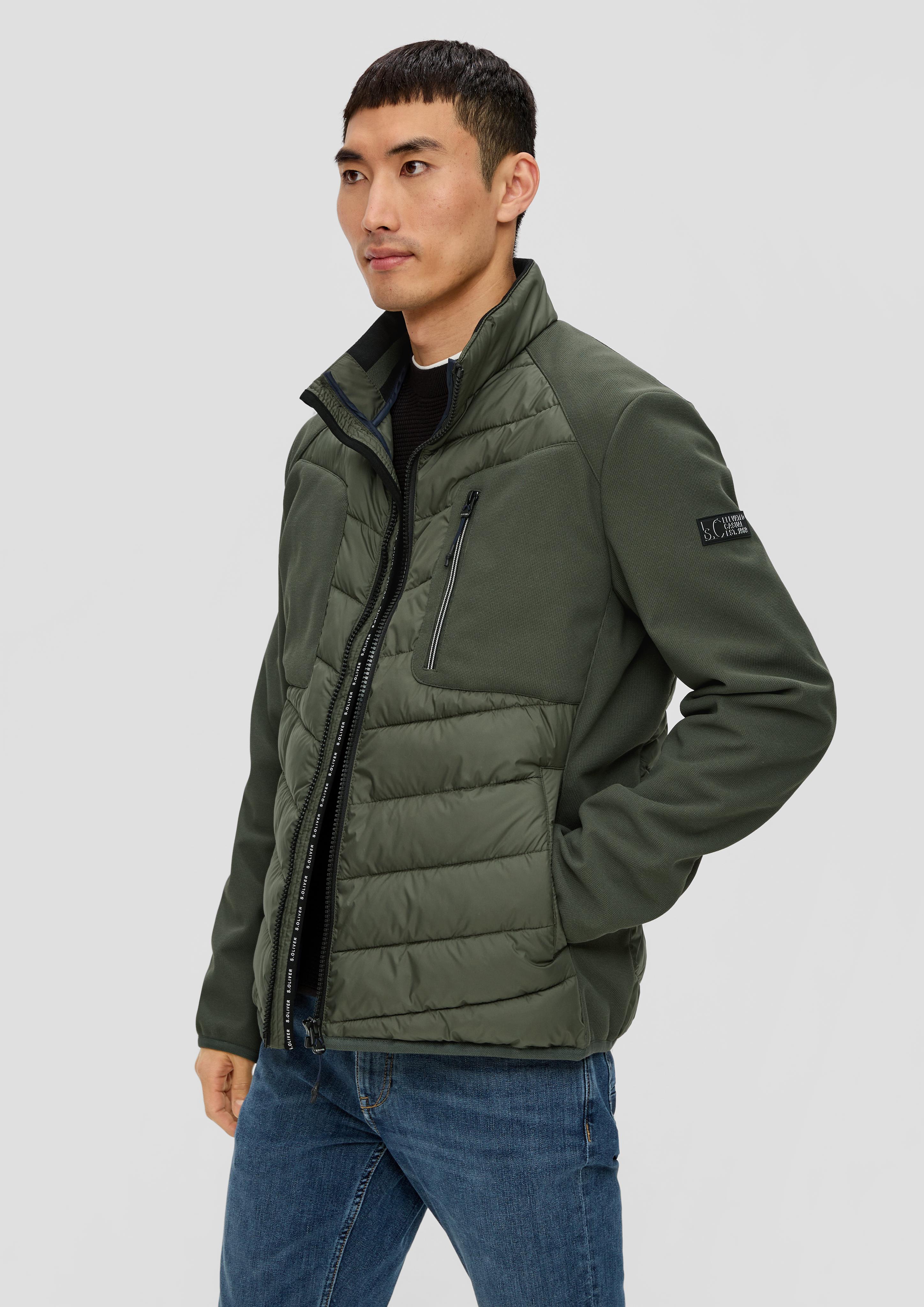 Softshelljacke mit Kontrastdetails  2140534-7940