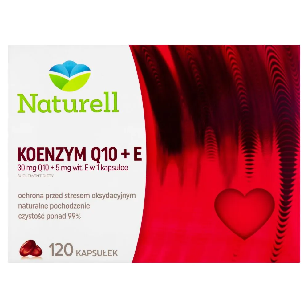 Naturell Coenzyme Q10 + Βιταμίνη Ε, Κάψουλες