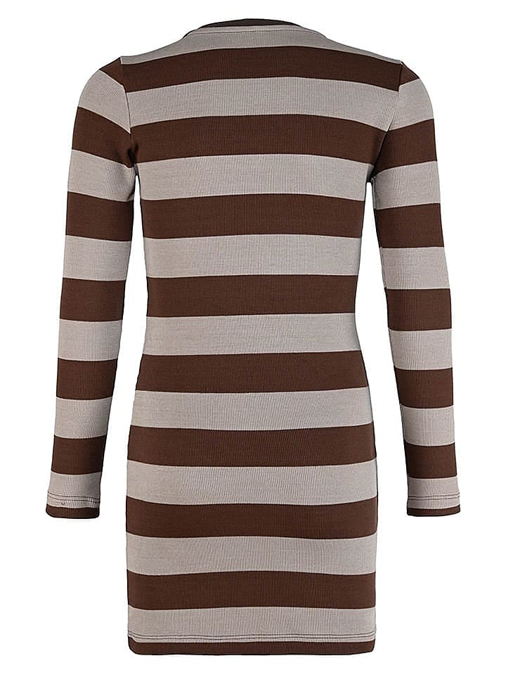 Blue Effect Kleid in Braun/ Taupe günstig kaufen 140