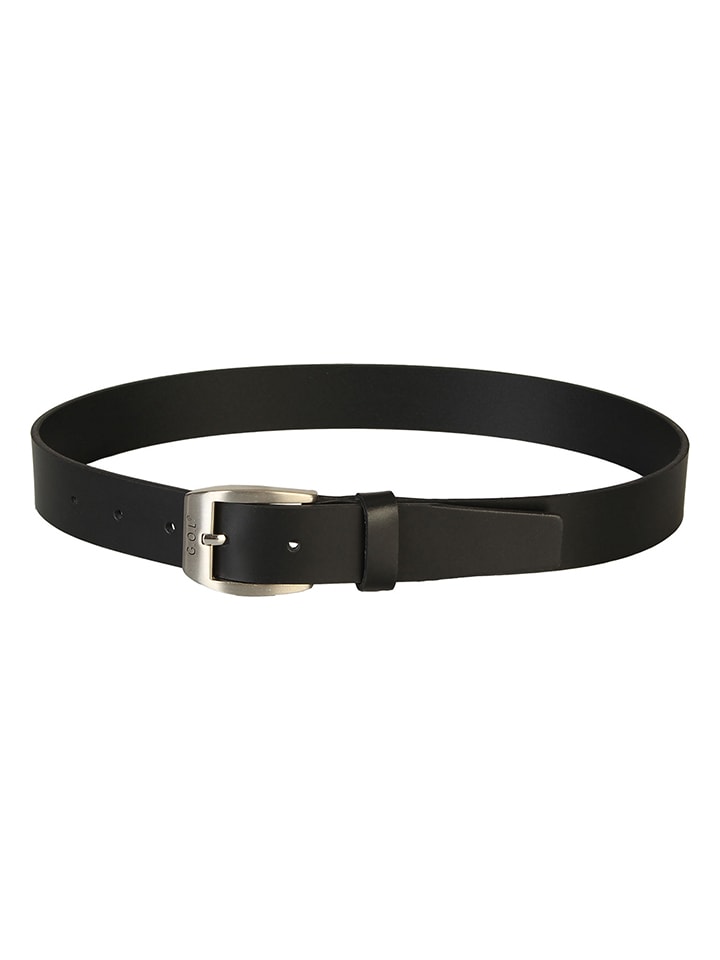 New G.O.L Leder-Gürtel in Schwarz günstig kaufen
