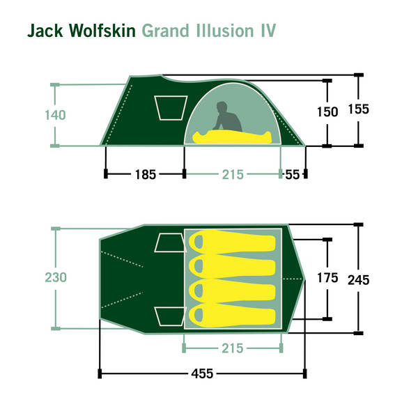 GRAND ILLUSION IV - Familienzelt