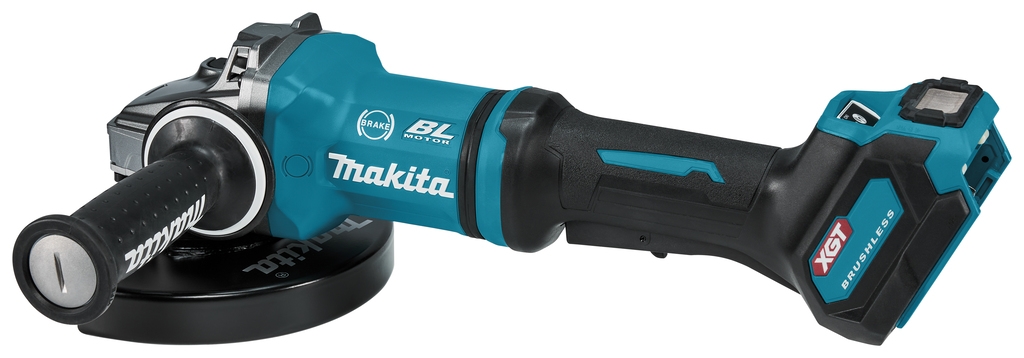 Makita GA037GZ04 kampinis šlifuoklis 180 mm 40 V be akumuliatorių ir įkroviklio