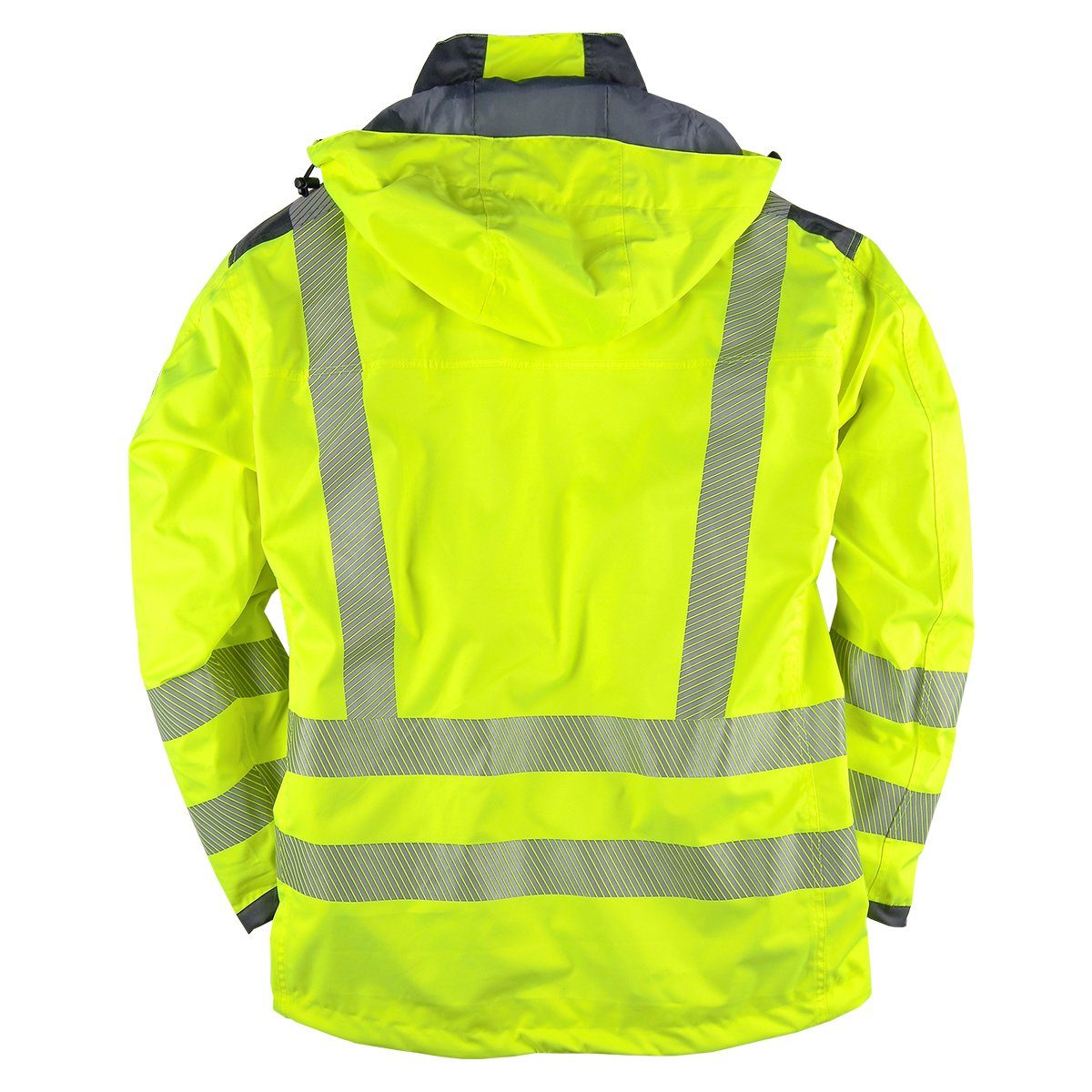 ABRAXAS Arbeitsjacke Marc&Mark XXL Funktions-Warnschutz-/Arbeitsjacke gelb