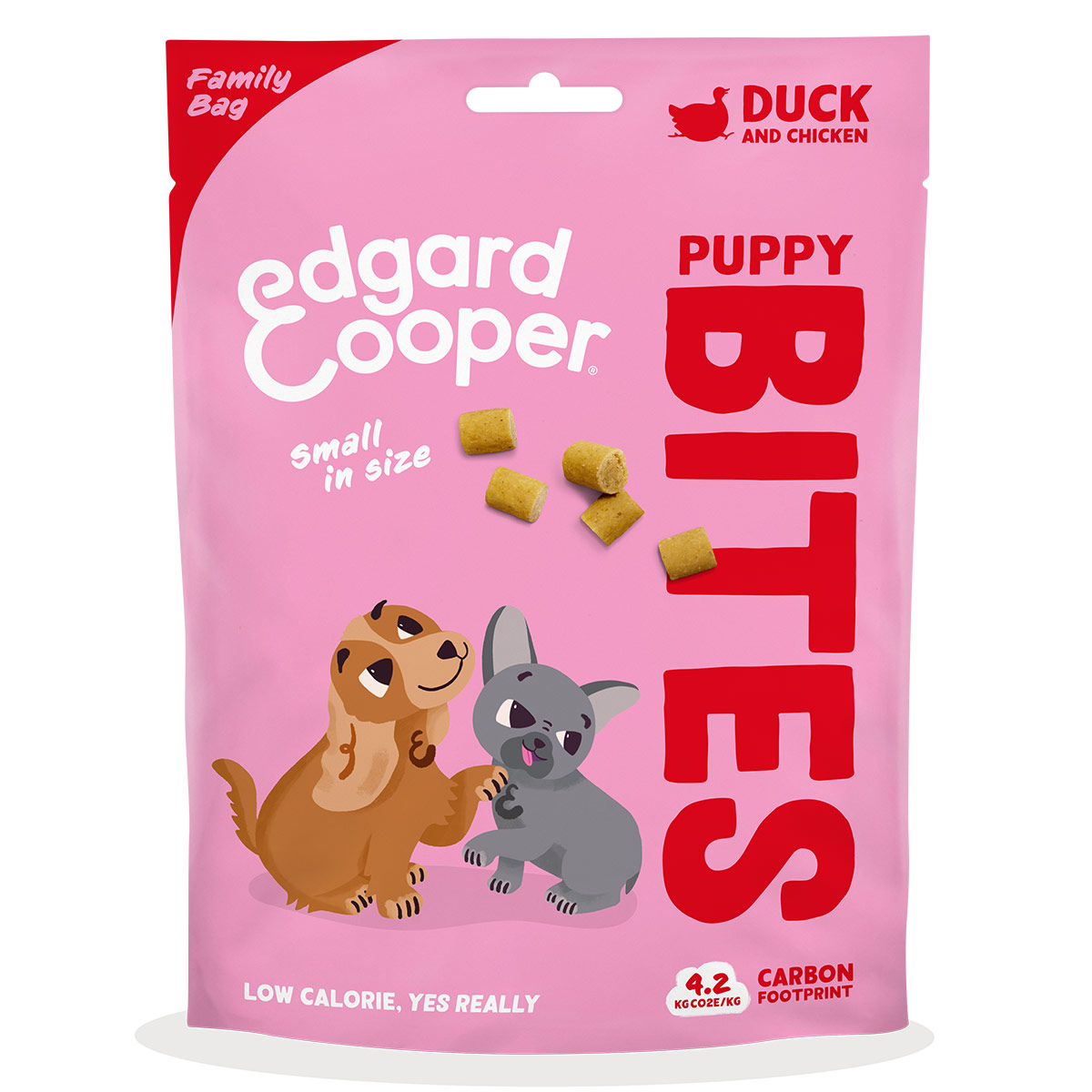 Erdgard&Cooper Bites Ente u. Huhn Family Pack 120g bei ZooRoyal