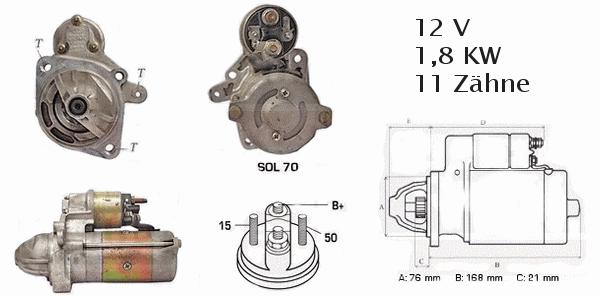 FRIESEN Anlasser BMW 8080191 - ATU