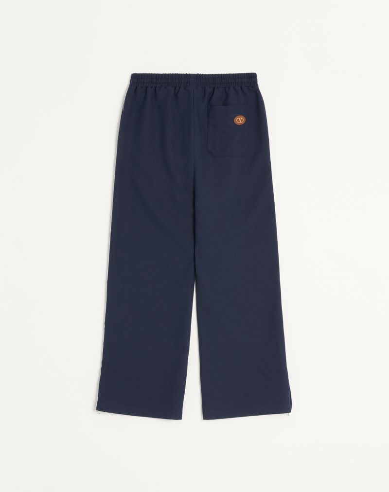 Calça de nylon Valentino com aplique VLogo