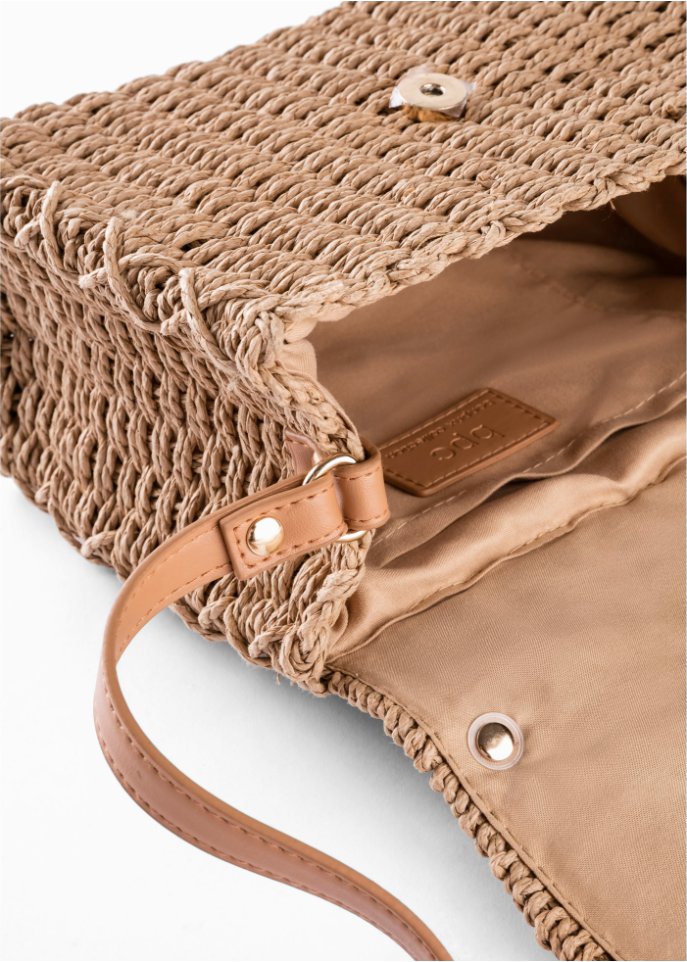 Strohhandtasche