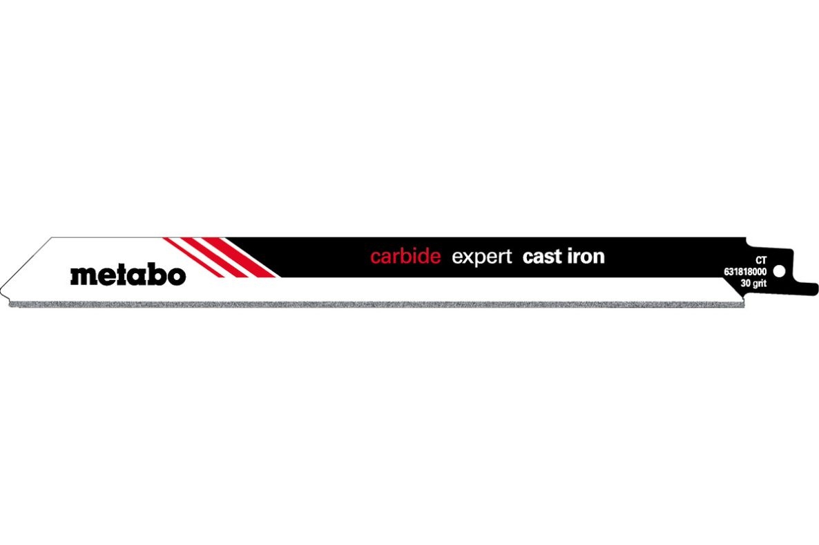Metabo Zubehör 631818000 Säbelsägeblätter (2 Stück) 225/ 1,25 mm HM-riff