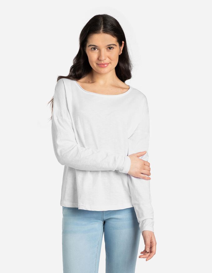 Langarmshirt - Baumwolle