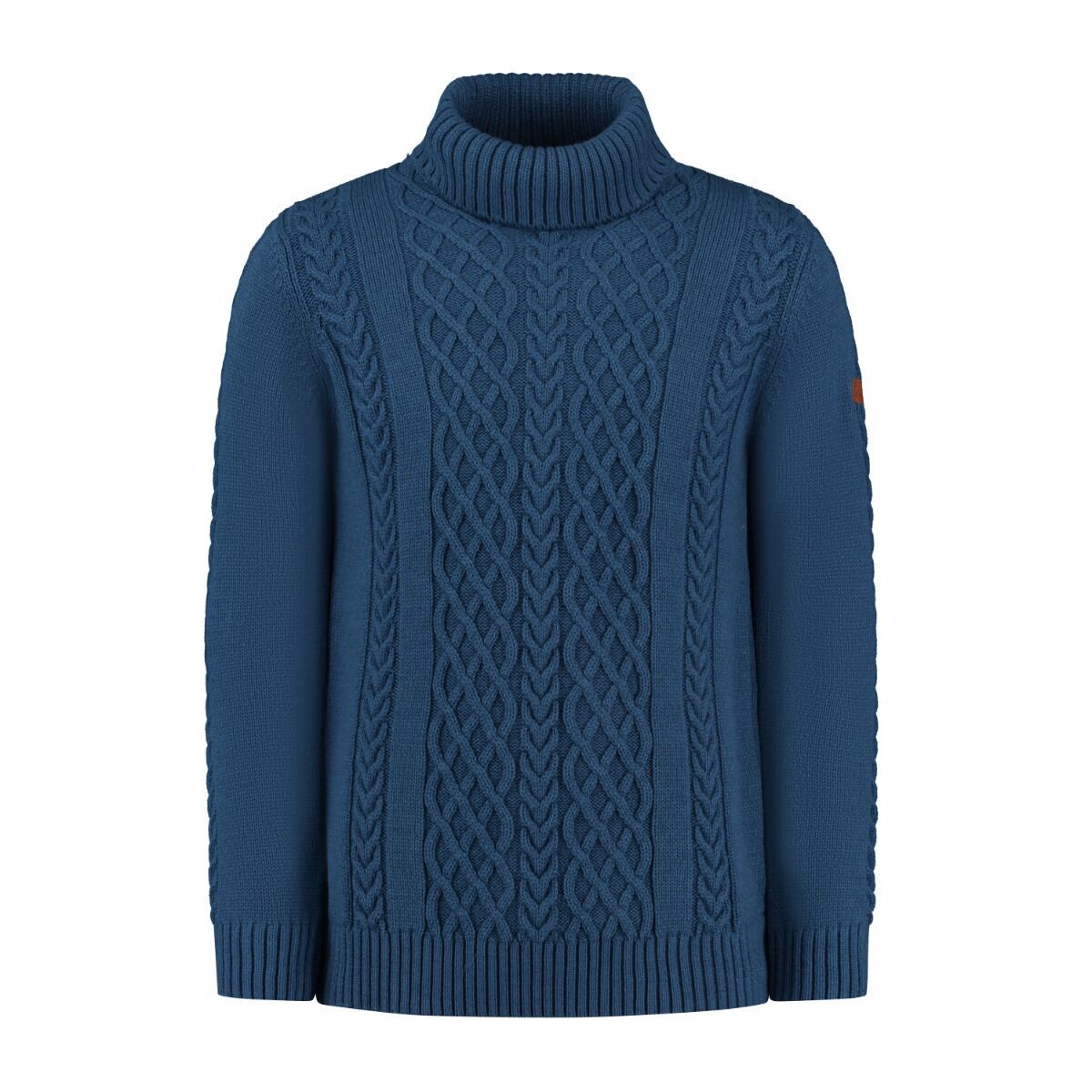 Travelin' Coll Oulu blaue Herren Pullover