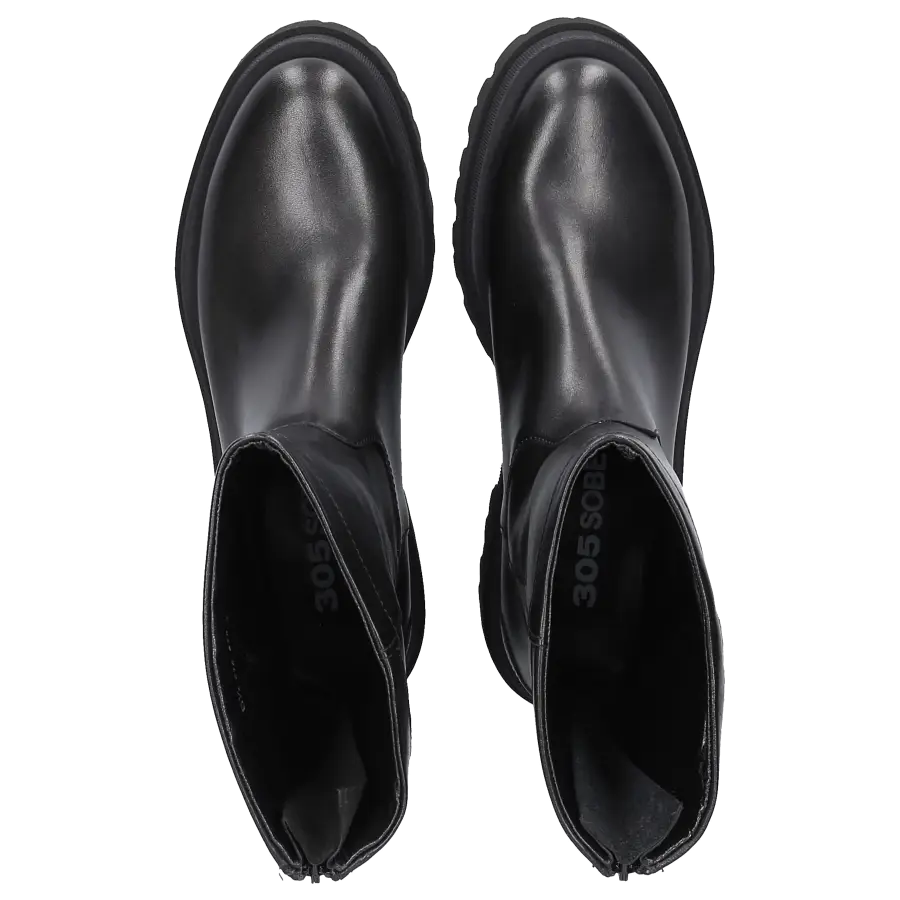 305 SOBE - Stiefel KARMA Kalbsleder - schwarz