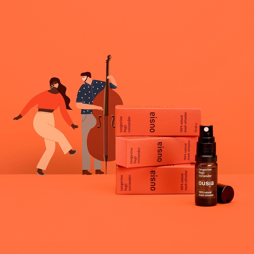 Mask Refresher Tangerine hugs Coriander