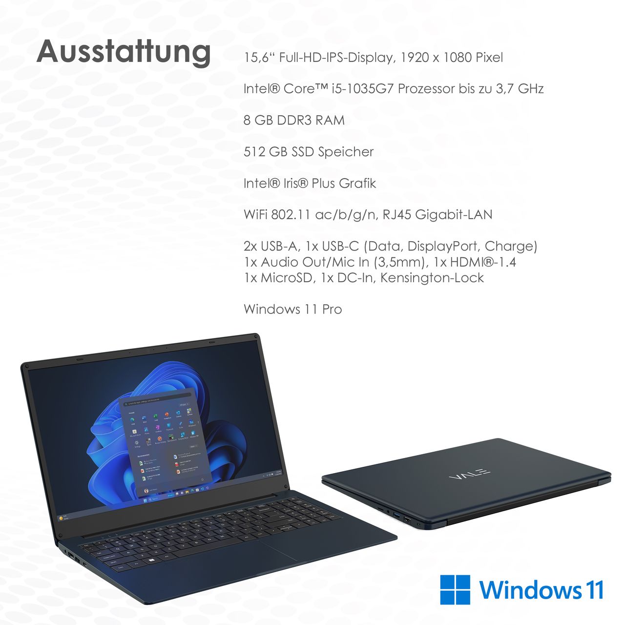 VALE V15E-I5-8512D Notebook