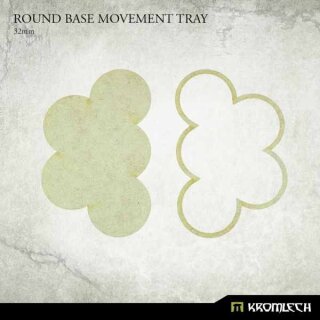 Round Base Movement Tray 32mm (5)