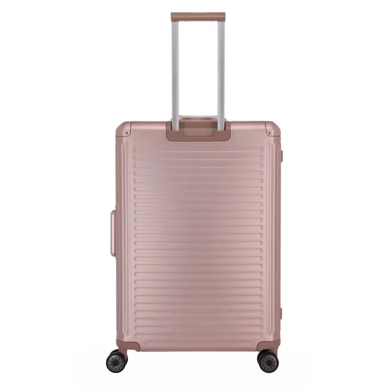 Travelite NEXT Trolley L mit 4 Rollen (77 cm) - Rosé