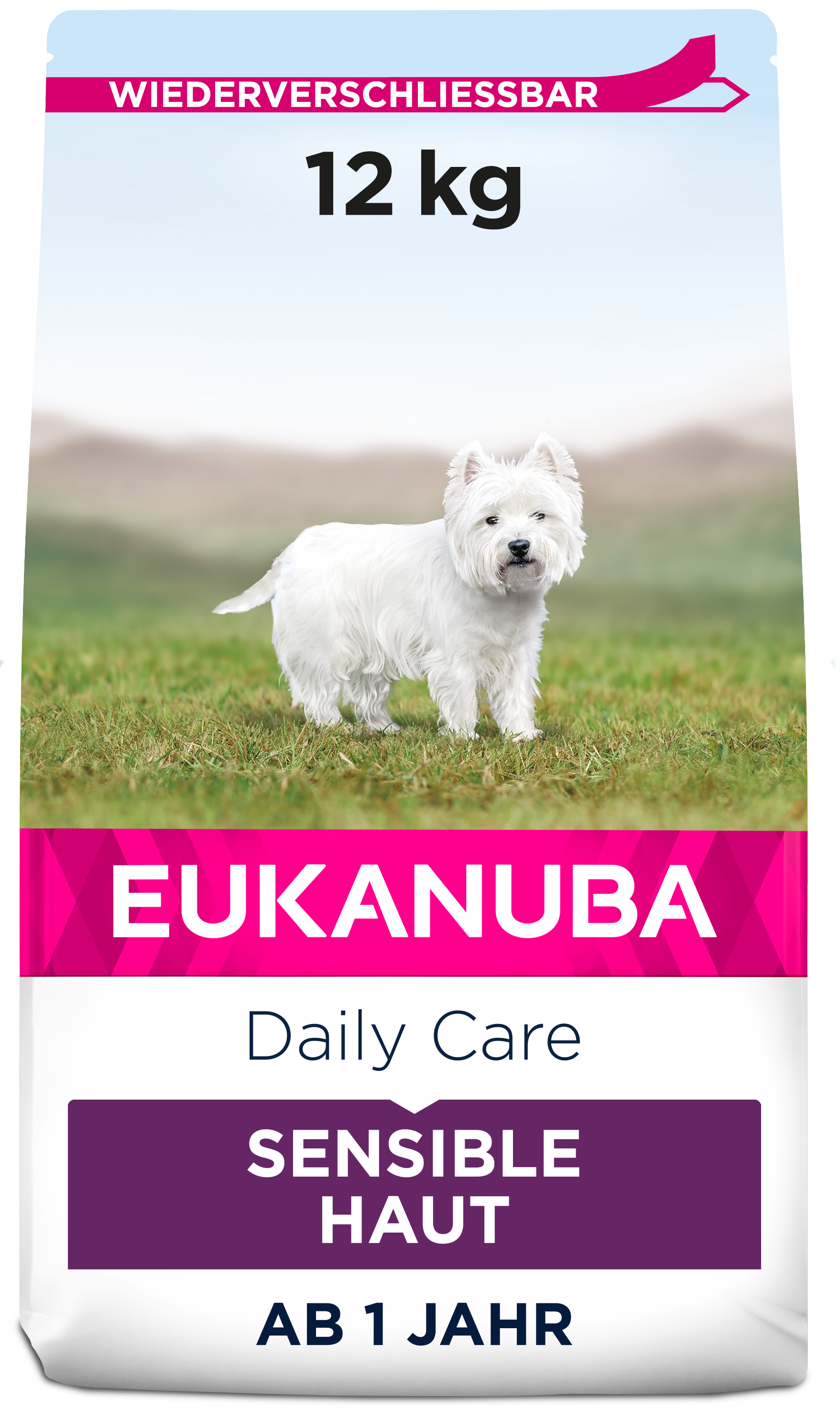 EUKANUBA Hundetrockenfutter EUKANUBA Daily Care Sensible Haut 12 kg