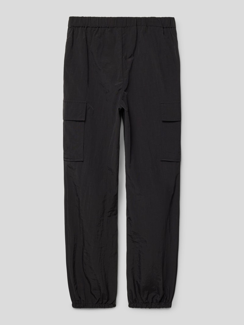 Cargohose mit elastischem Bund Modell 'ECHO' in schwarz