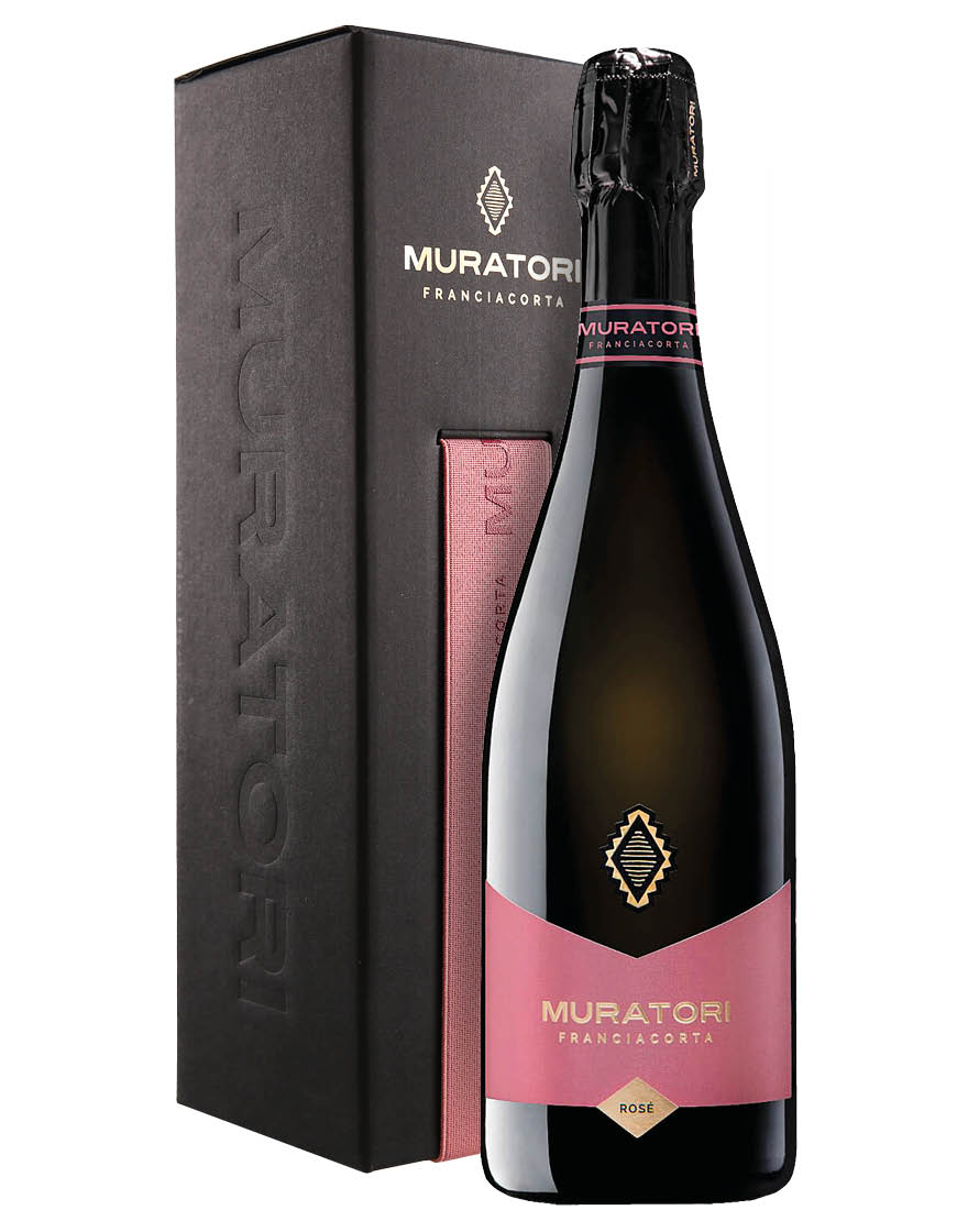 Franciacorta  DOCG Extra Brut Rosé Muratori 0,75 ℓ, En Étui