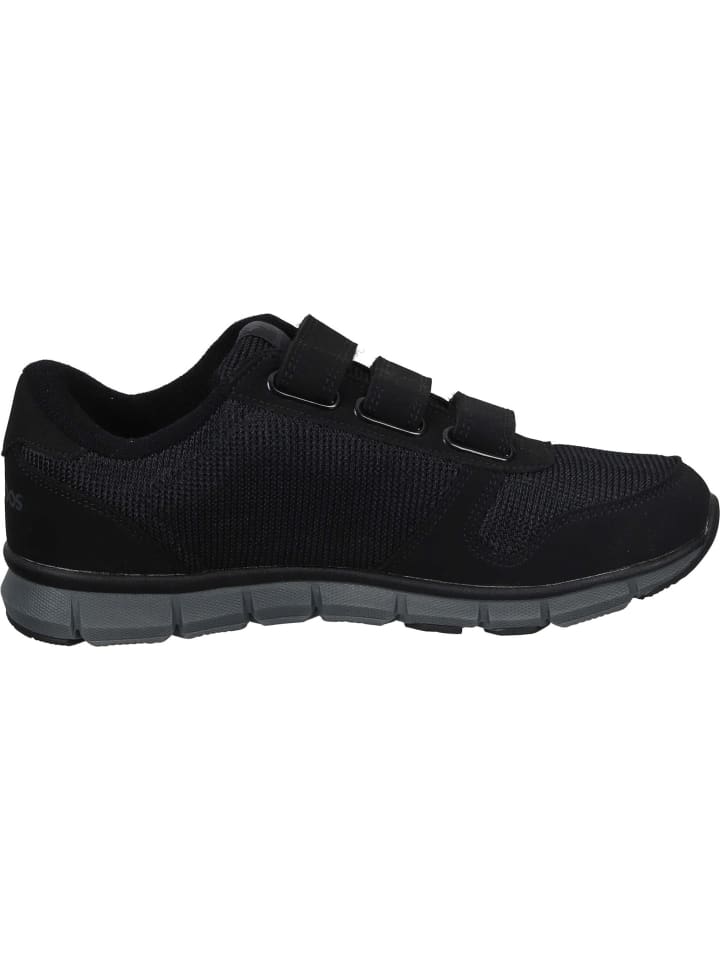 Kangaroos Klettverschluss-Schuhe in black/dk grey günstig kaufen