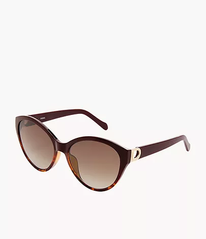 Fossil Cat-Eye-Sonnenbrille Stellah