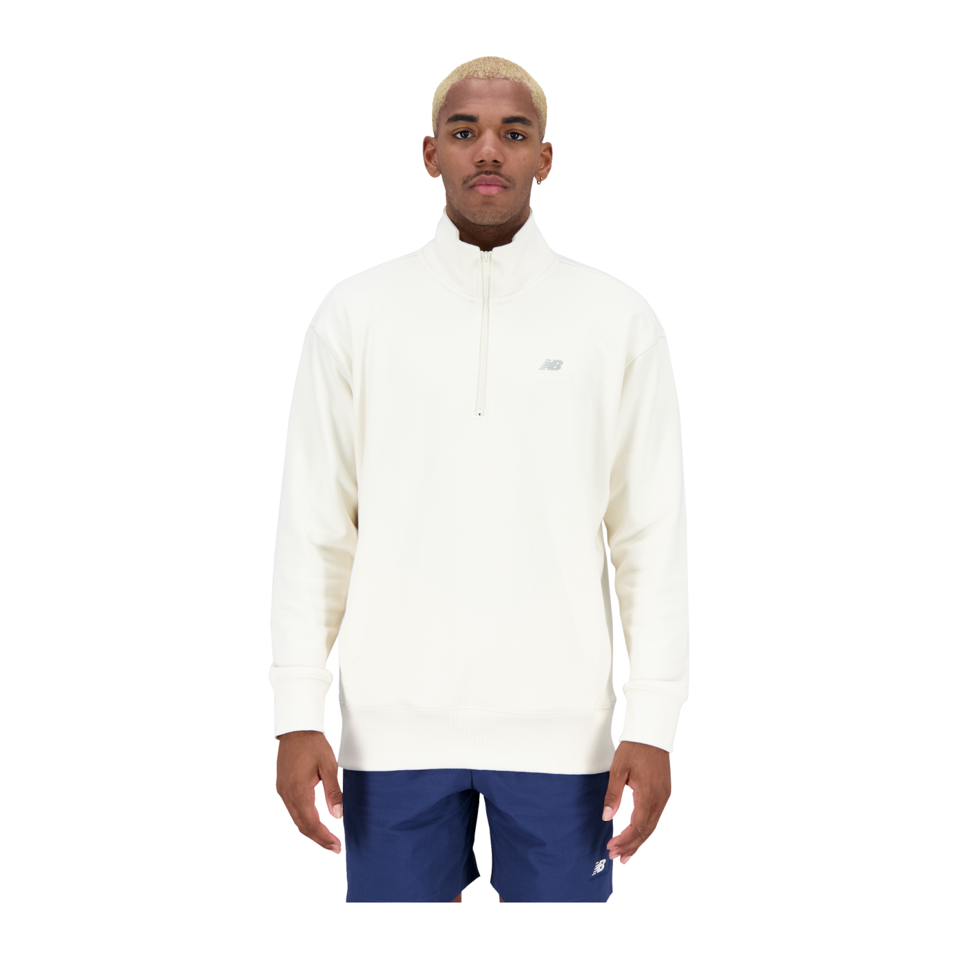New Balance Essentials Logo Sweatshirt Beige FGIE