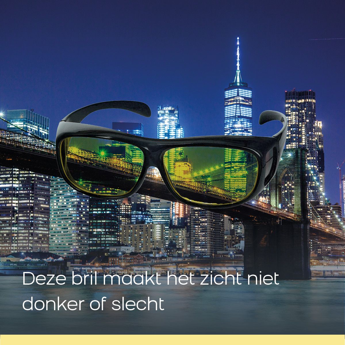 Orange Donkey HD übergroße Sonnenbrille