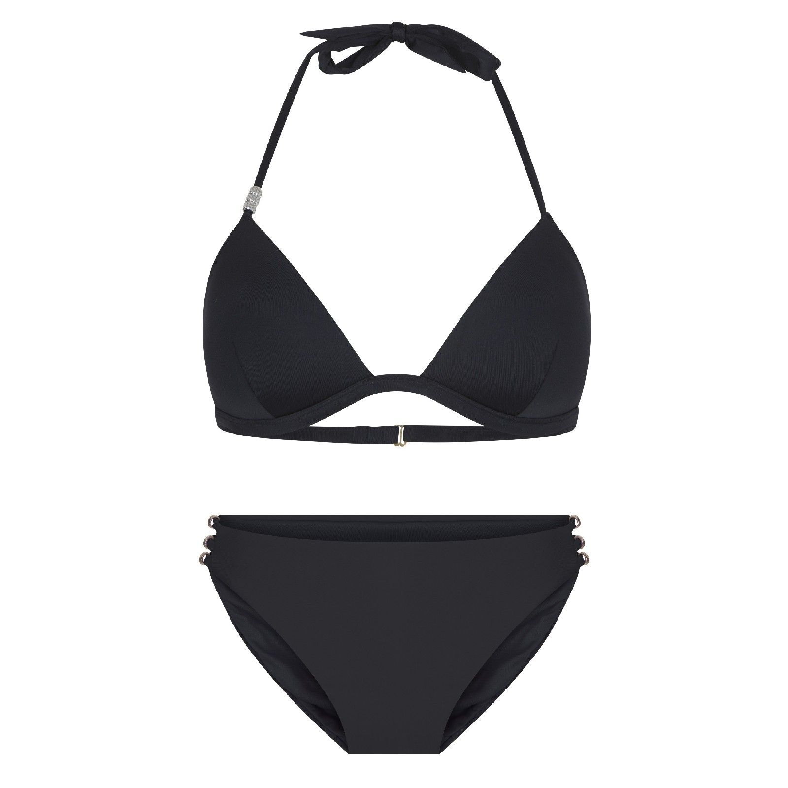 LingaDore 7114 schwarzes Halterneck Bikiniset
