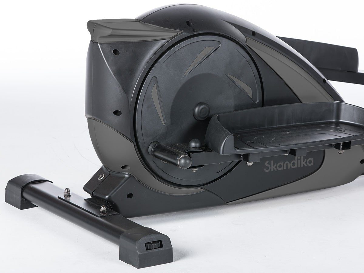 Skandika Crosstrainer Adrett Ellipsentrainer Heimtrainer (Bluetooth, App kompatibel, Halterung für Tablet oder Smartphone), Design Hometrainer mit Bluetooth
