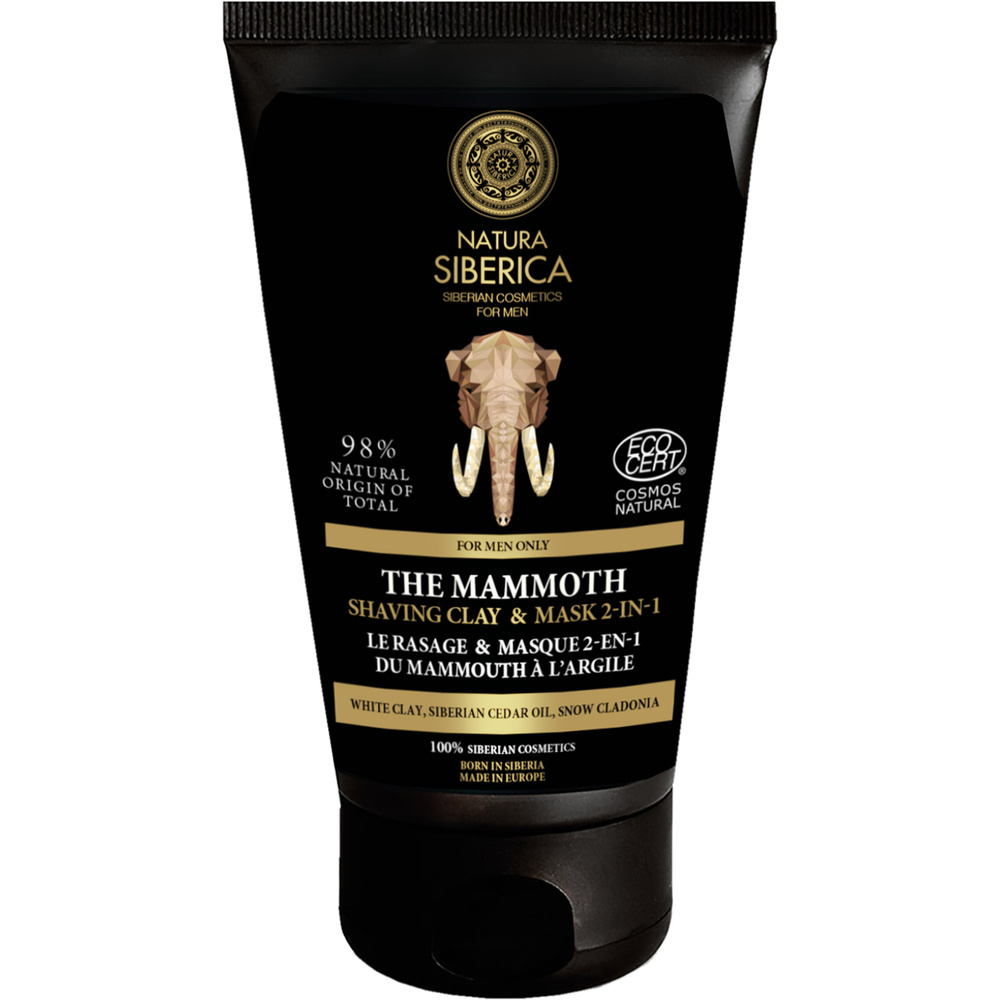 Natura Sibérica Le Rasage Parfait du Mammouth Masque & Rasage 2-en-1