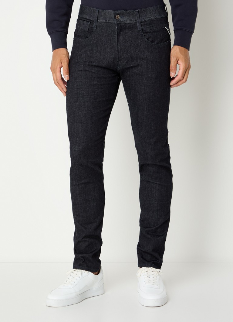Džíny Replay Forever Dark Anbass slim fit s tmavým praním