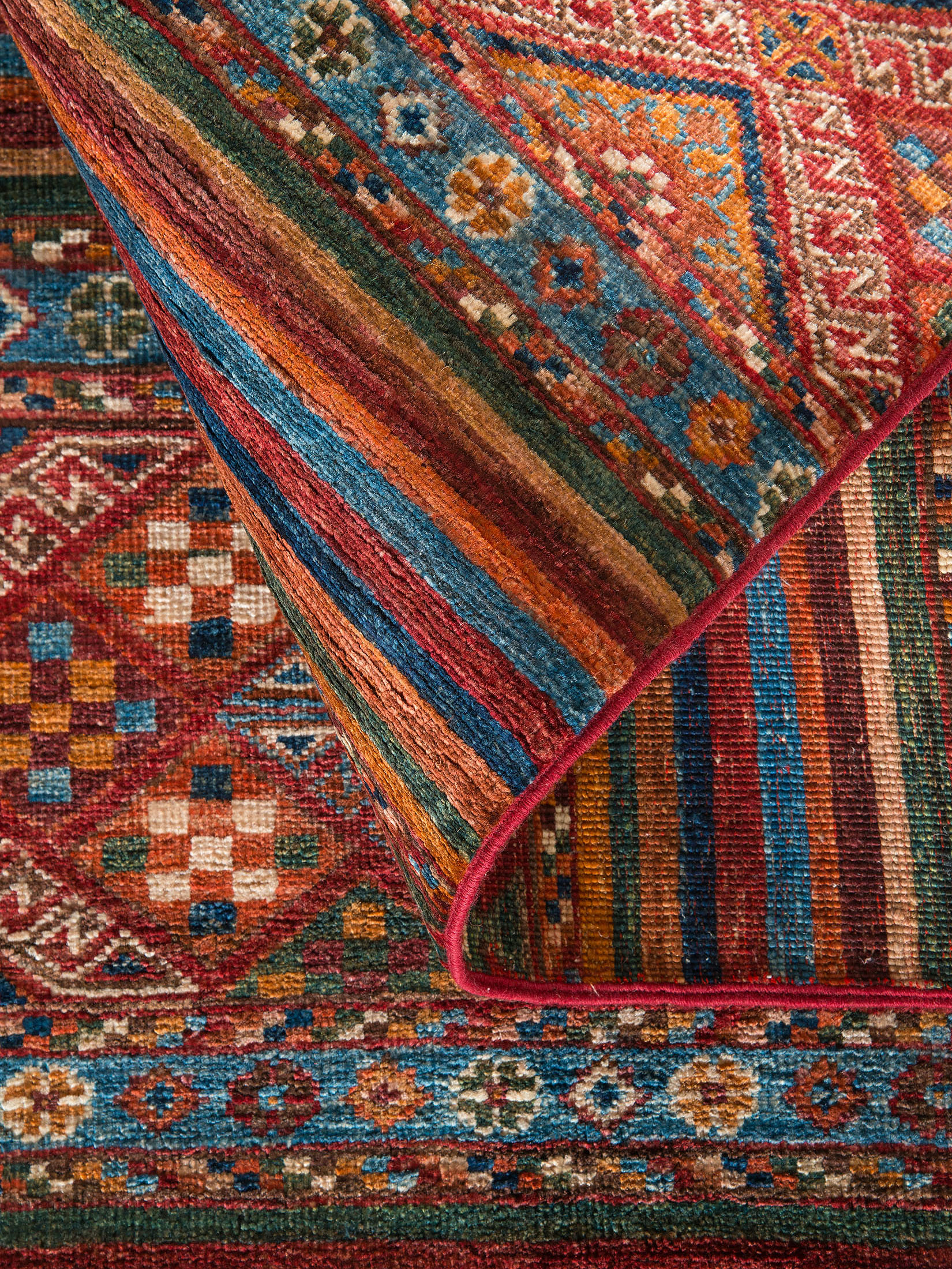 Chobi Schal ca. 83 x 119 cm, Unikat / Einzelstück