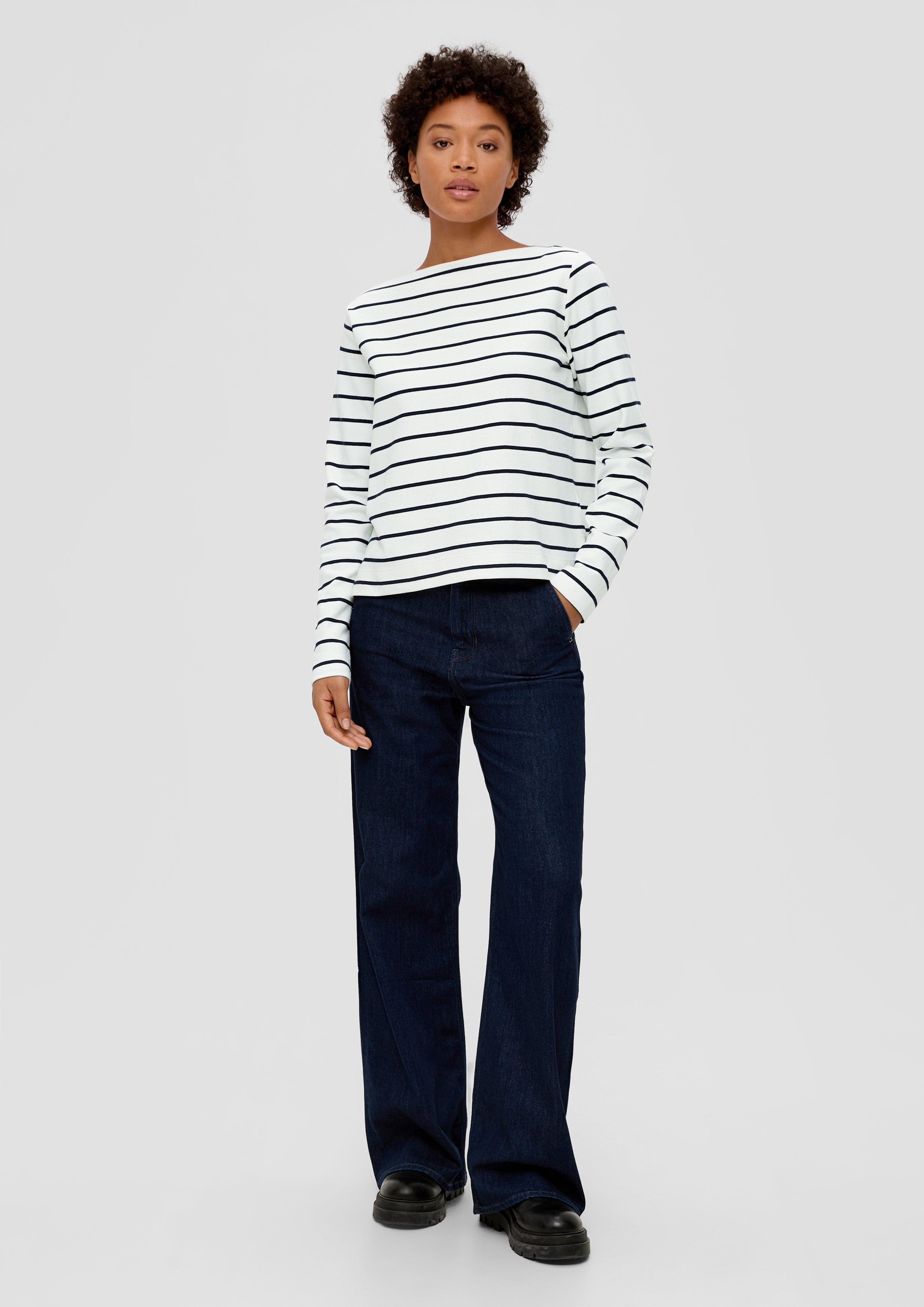 Longsleeve aus Baumwollstretch  2135965-59H1