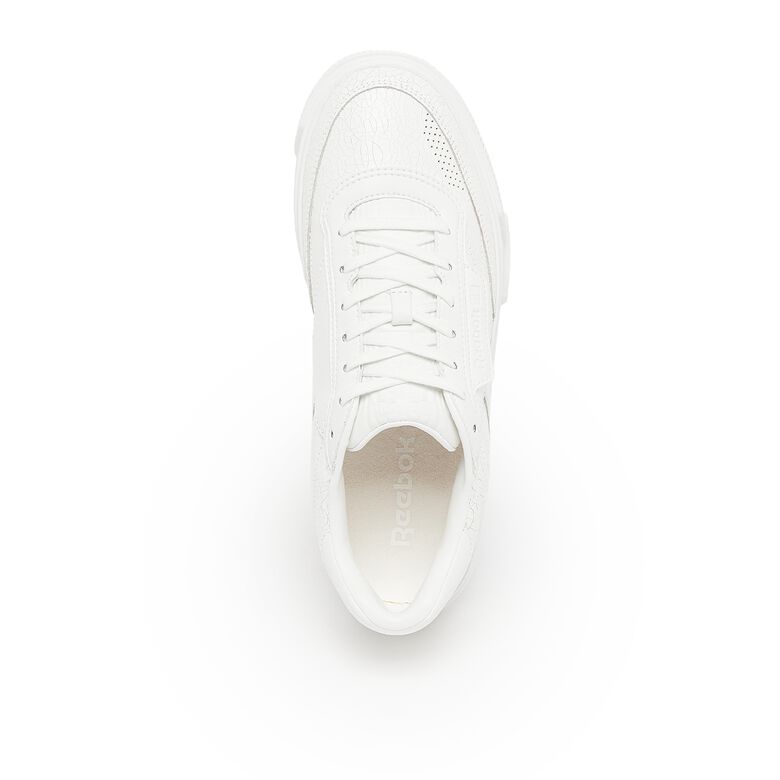 Reebok Club C LTD cracked white
