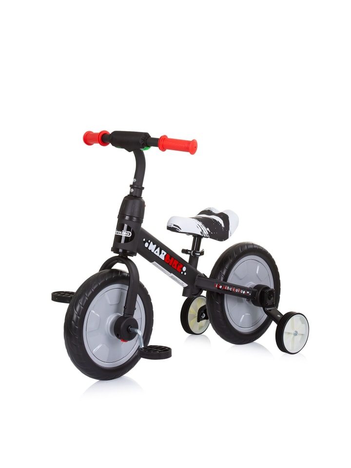 Chipolino Dreirad, Laufrad 2 in 1 Max Bike in grau günstig kaufen onesize
