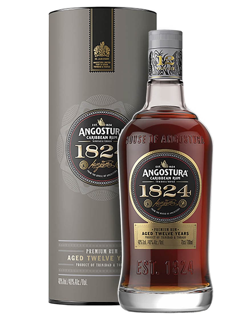 1824 Hand Casked Premium Rum Limited Reserve Angostura 0,7 ℓ, En Étui