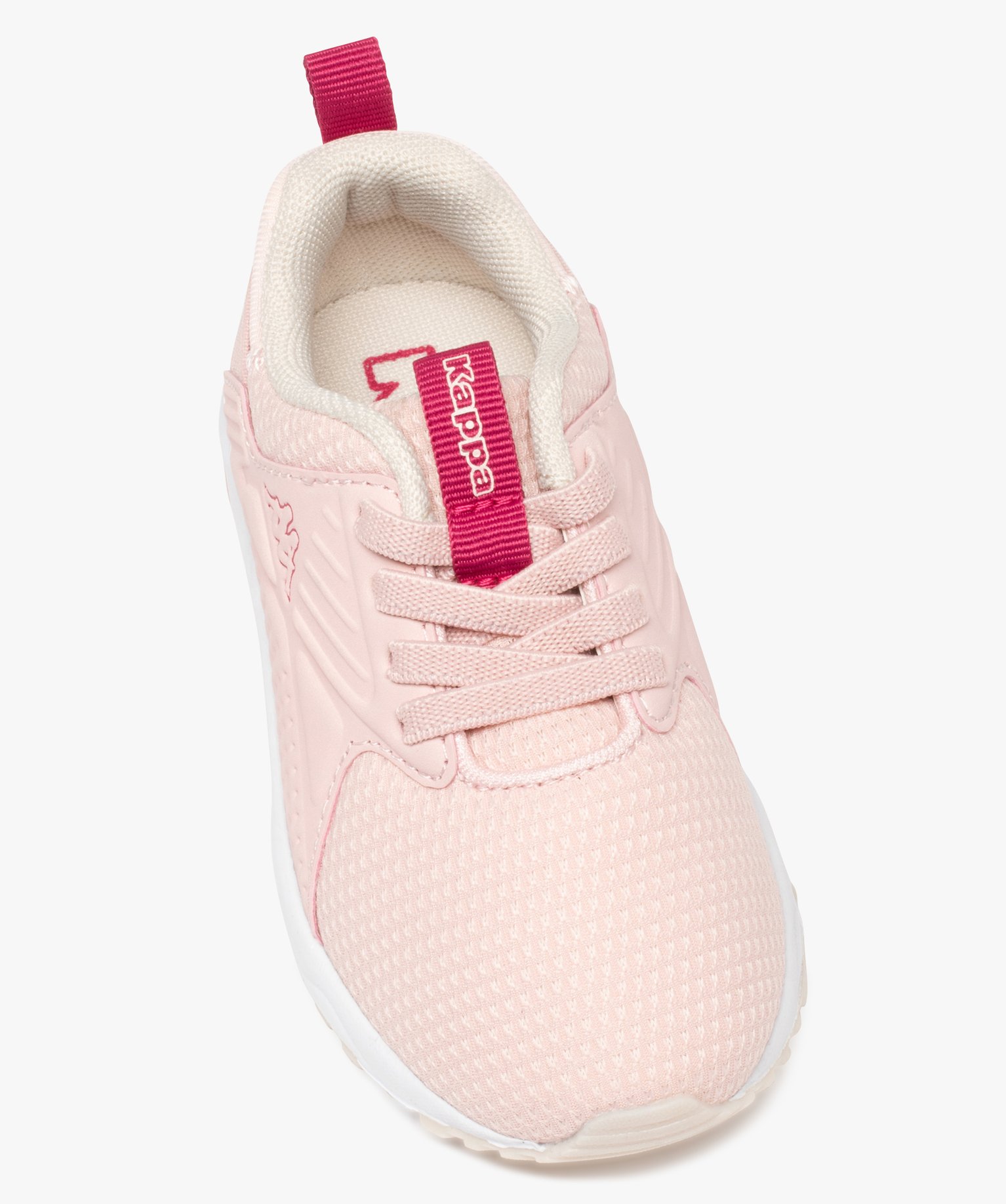 Baskets fille en mesh souples et légères – Kappa San Puerto rose | GEMO