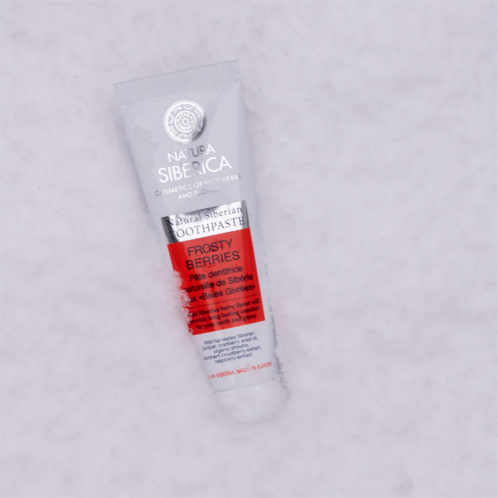 Natura Sibérica Dentifrice Naturel de Sibérie aux BaiesGivrées Dentifrice