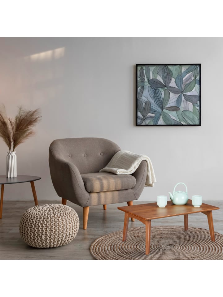 relaxdays Couchtisch in Braun - (B)60 x (H)25 x (T)40 cm günstig kaufen onesize